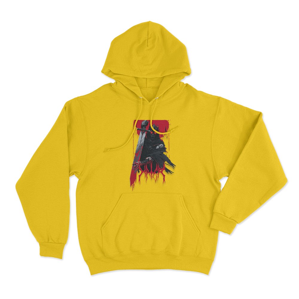 Cursed King Warrior Unisex Hoodie Yellow Cursed King Warrior Unisex Hoodie Yellow