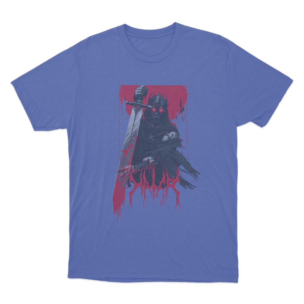Cursed King Warrior Unisex T Shirt Blue Cursed King Warrior Unisex T Shirt Blue