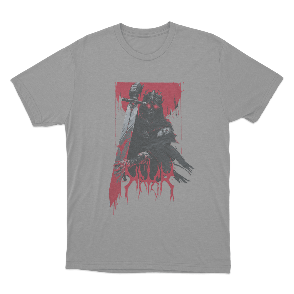 Cursed King Warrior Unisex T Shirt Grey Cursed King Warrior Unisex T Shirt Grey