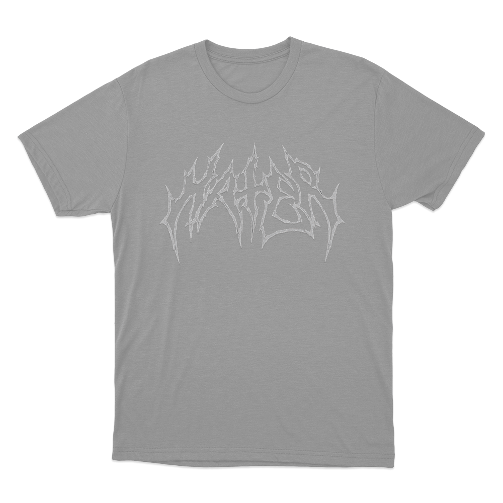 Hate Raid Metal Logo Unisex T Shirt Grey Hate Raid Metal Logo Unisex T Shirt Grey