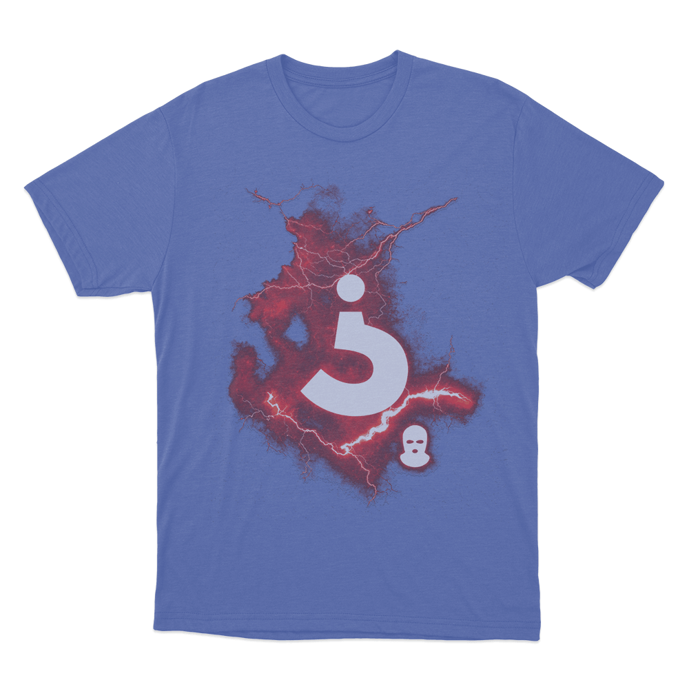 Sibiřan Balaclava Lightning Unisex T Shirt Blue Sibiran Balaclava Lightning Unisex T Shirt Blue