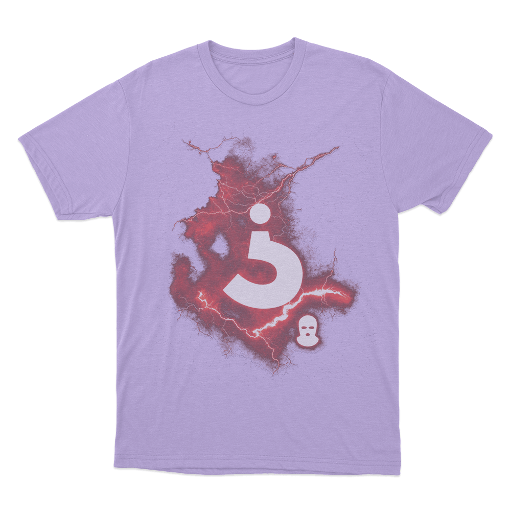 Sibiřan Balaclava Lightning Unisex T Shirt Purple Sibiran Balaclava Lightning Unisex T Shirt Purple