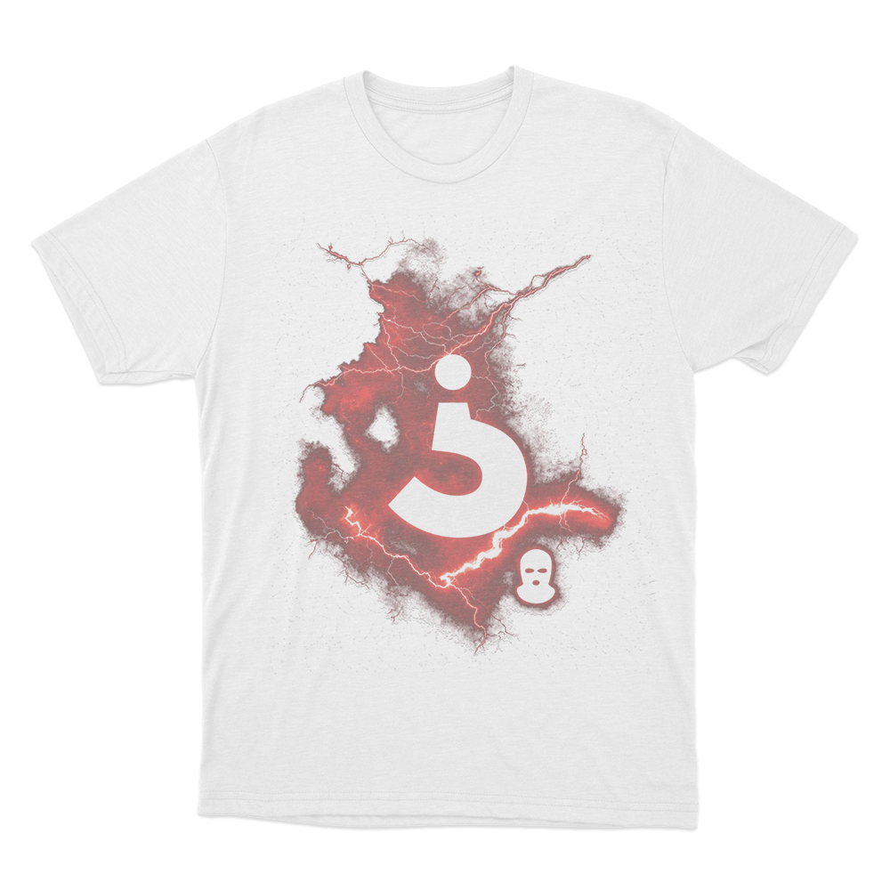 Sibiřan Balaclava Lightning Unisex T Shirt White Sibiran Balaclava Lightning Unisex T Shirt White
