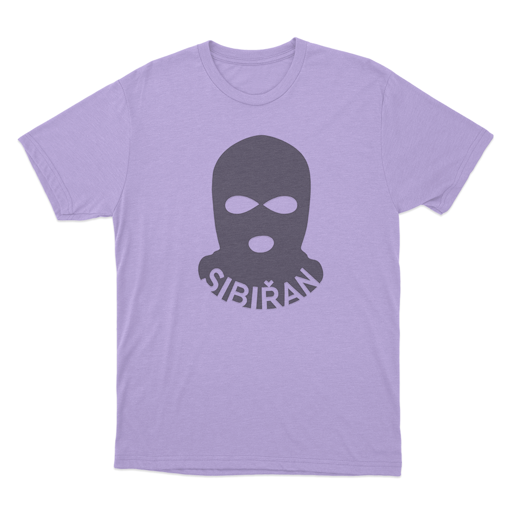 Sibiřan Balaclava Logo Unisex T Shirt Purple Sibiran Balaclava Logo Unisex T Shirt Purple