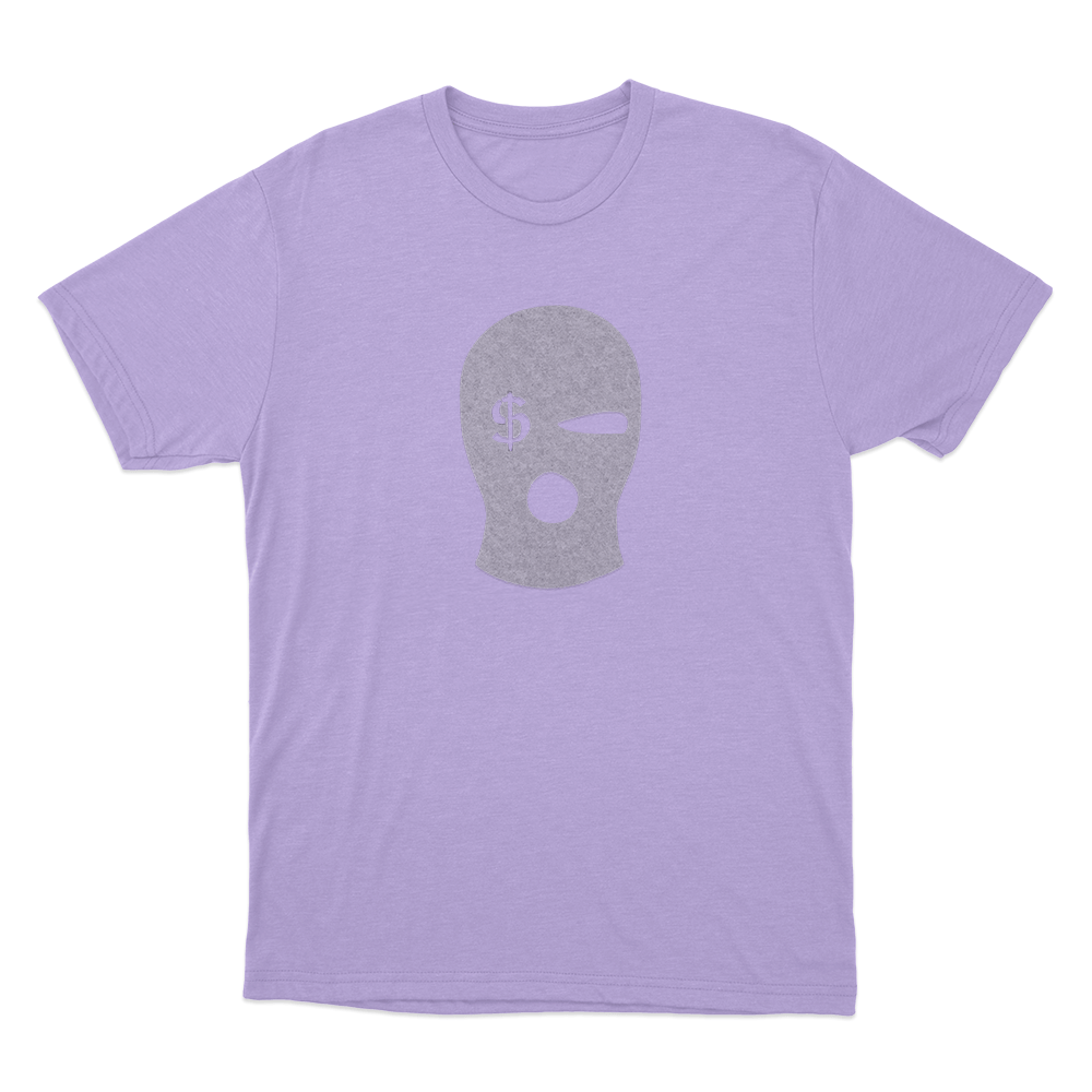 Sibiran Dollar Balaclava Mask Logo Unisex T Shirt Purple Sibiran Dollar Balaclava Mask Logo Unisex T Shirt Purple