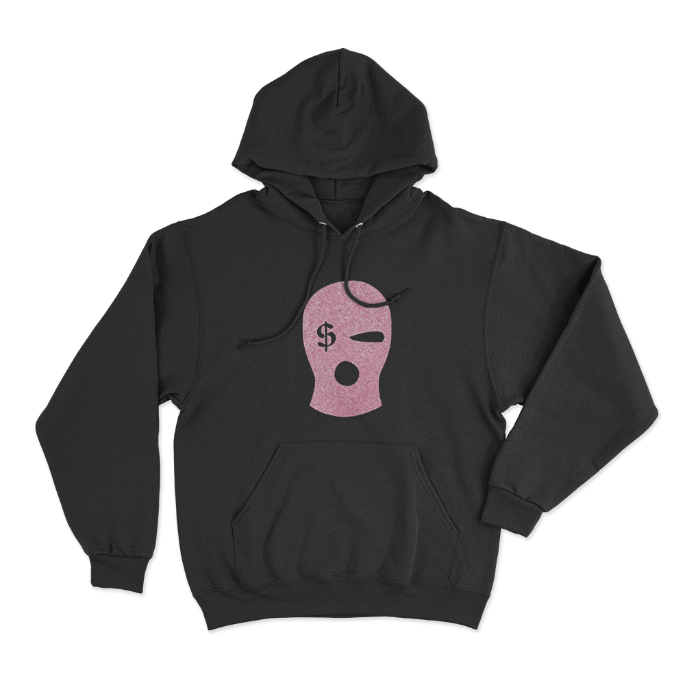 Sibiran Dollar Balaclava Mask Unisex Hoodie Black Sibiran Dollar Balaclava Mask Unisex Hoodie Black
