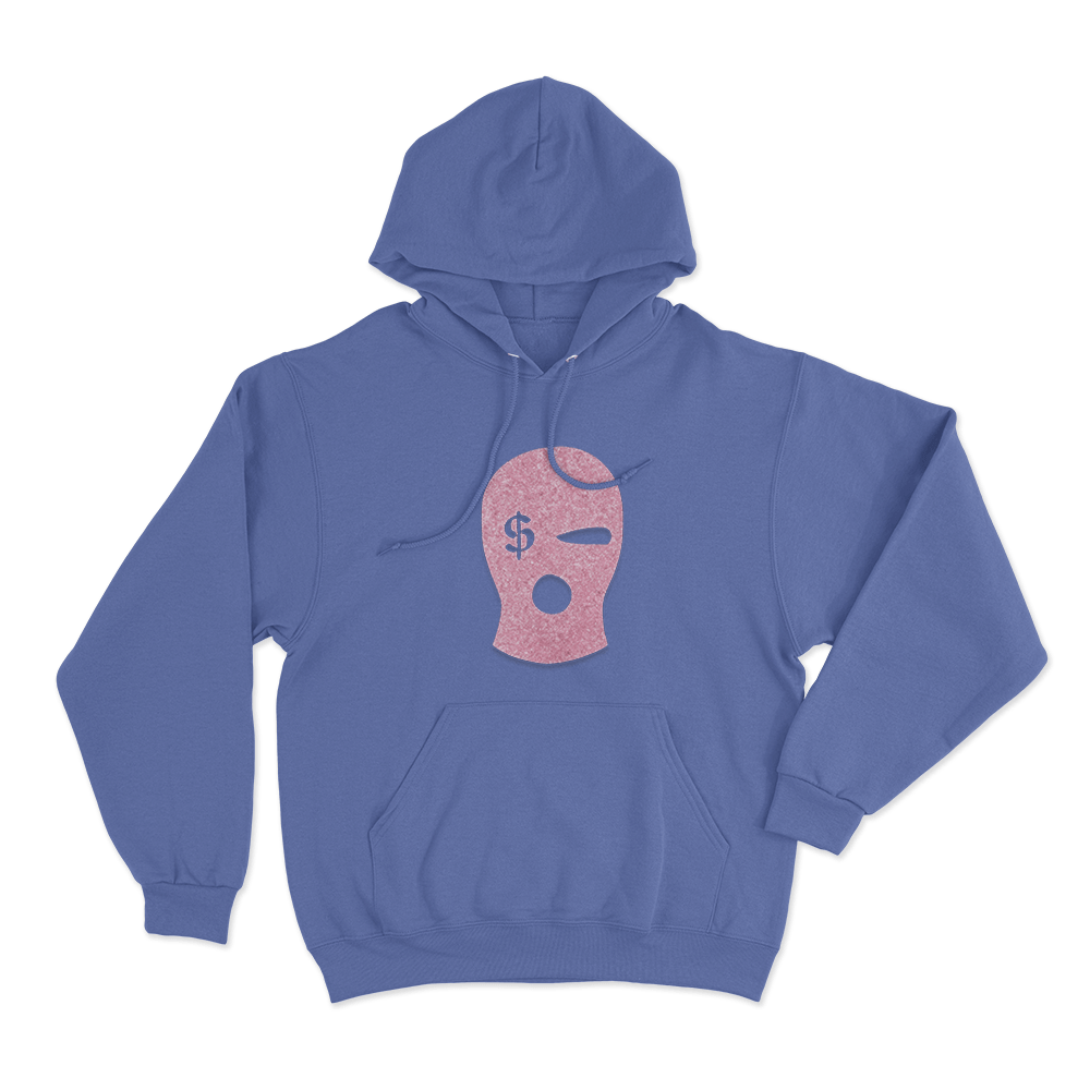 Sibiran Dollar Balaclava Mask Unisex Hoodie Blue Sibiran Dollar Balaclava Mask Unisex Hoodie Blue